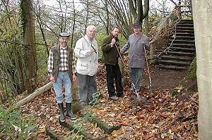 Karl, Gerd, Manfred und Hans - klick fr grosses Bild