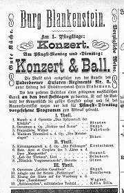 Pfingstkonzert - Hattinger Zeitung 01.06.1884