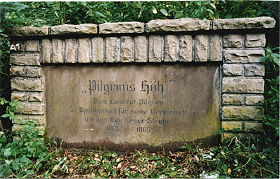 Denkmal  Pilgrims Höh - 1996 vom HVB gesäubert